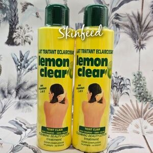 Lemon Clear Beauty Lotion 500ml 2pcs